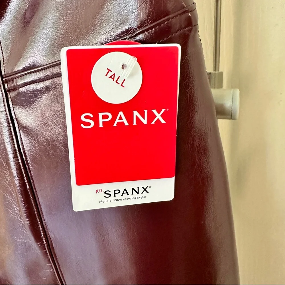Spanx Faux Leather Leggings - Picture 4 of 5